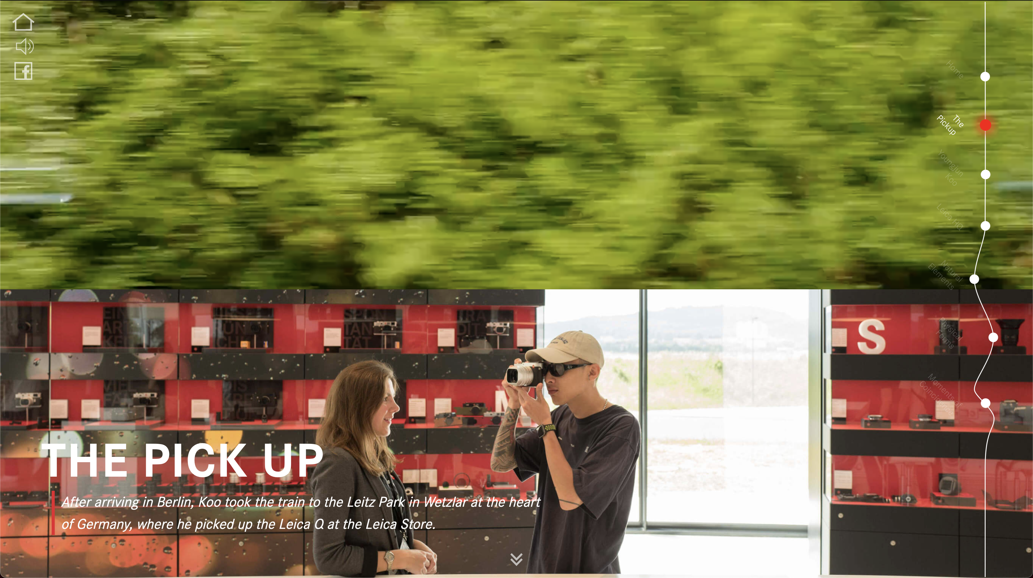 Leica Q campaign screen 1